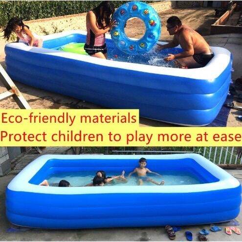 [ 305*183*56cm ] swimming pool family swim outdoor pool inflatable pool ...