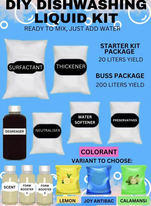 200Liters dishwashing liquid business package tipid pack Lazada PH