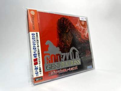 แผ่นแท้ Dreamcast (japan)(dc)  Godzilla Generations
