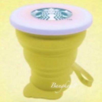 Starbucks  Bearista Foldable cup แก้วพับได้ แท้💯