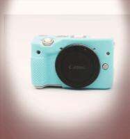 CILICONE CASE CANON M3 BLUE เคสกล้อง (0896)