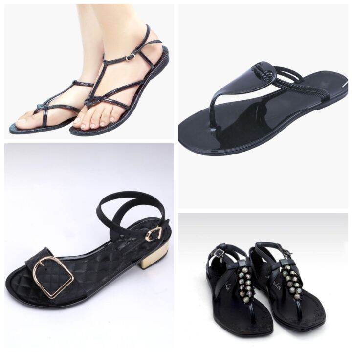 Ladies Flat Sandals/Slippers Lazada PH