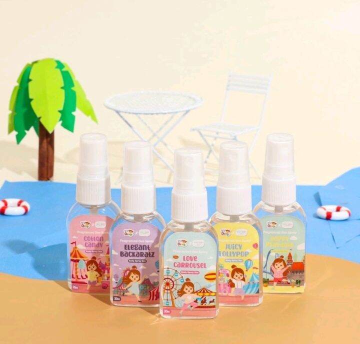 Deo Spray Chingu by Kiyowo 30 ml Fragranced Deo Spray Chingu x Yeppu BPOM Lazada Indonesia