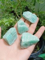 Amazonite อมาโซไนต์
หินดิบ เขียวอมฟ้า หินธรรมชาติ หินสะสม #1-#4