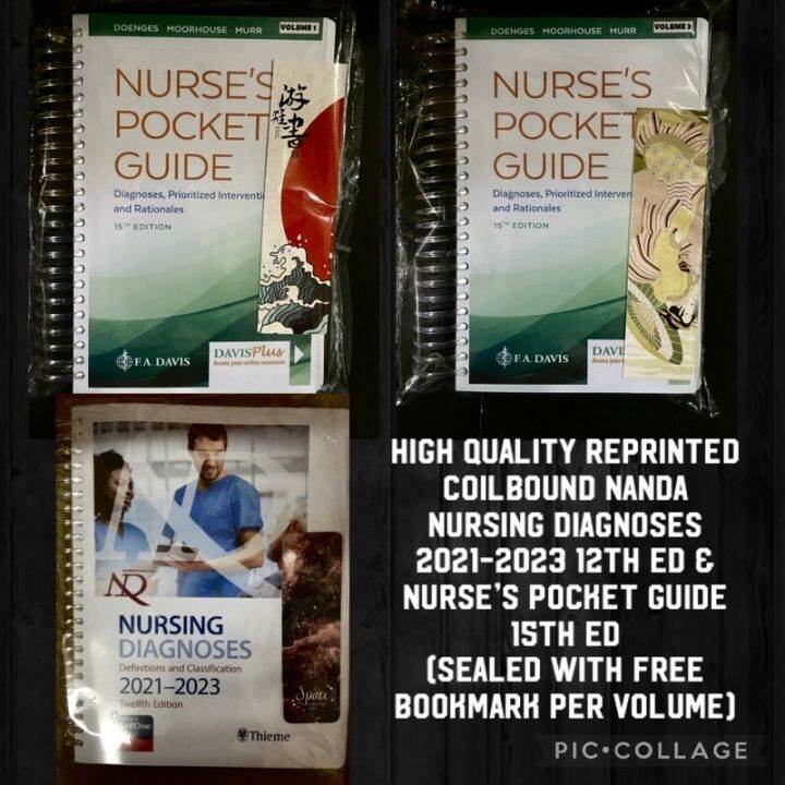 Nurse’s Pocket Guide NANDA Nursing Diagnoses 20212023 Nursing School