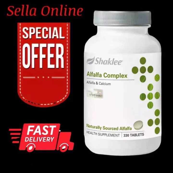 Shaklee ALFAFA Complex (330/700 Tablets) Alfalfa & Calcium Lazada
