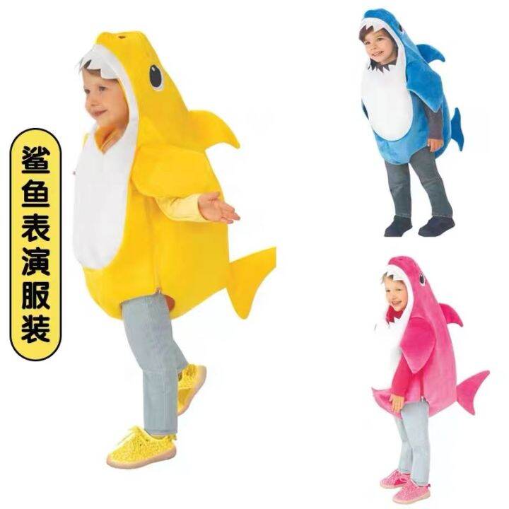 Children's Day Clothing Cute Shark Baby Clothes In Stock Cosplay Marine ...