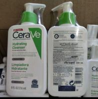 Cerave Hydrating Cleanser เซราวี ไฮเดรติ้งคลีนเซอร์ ผลิตภัณฑ์ทำความสะอาดผิวหน้าและผิวกาย ผิวธรรมดาถึงผิวเเห้ง