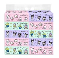 Greenair Tissue ทิชชู่ลายลิขสิทธิ์แท้ของ Sanrio (1 แพค 10 ห่อ)