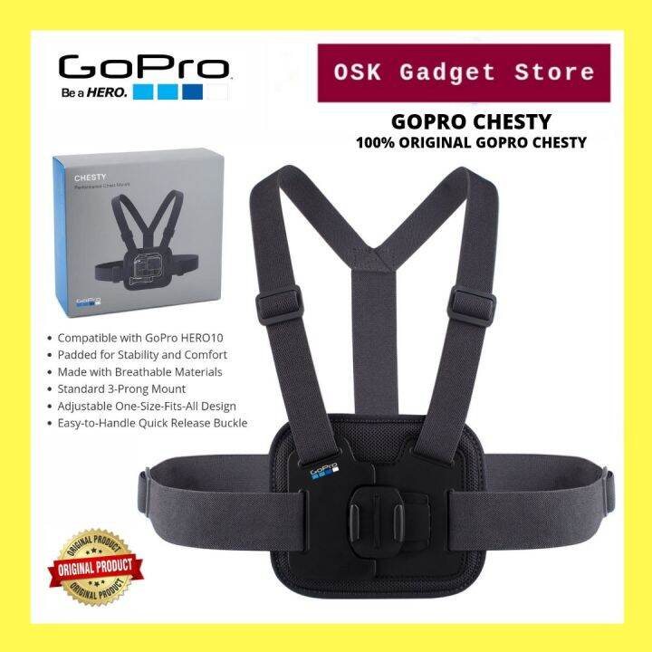 GoPro Chesty | AGCHM-001 | Performance Chest Mount | Original GoPro ...