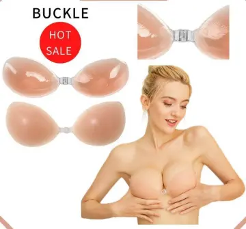 Women NuBra Invisible Bra Breast Pasty Nude Bra Chest Paste Invisible  Adhesive