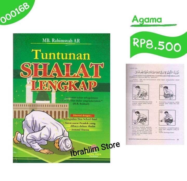 BUKU TUNTUNAN SHOLAT LENGKAP DAN DOA TUNTUNAN SHOLAT | Lazada Indonesia