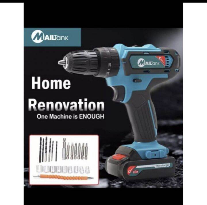 JAPAN 32Volts Mailtank Cordless drill Lazada PH