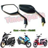 Nmax Aerox Mio125 Gt125 ** กระจก (HM) ** อย่างดี ** 1010-258-12ZBL