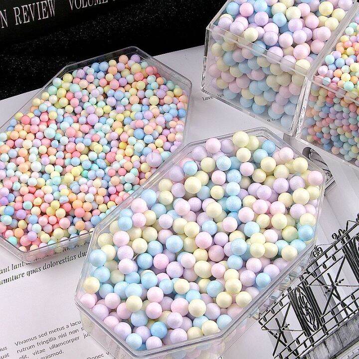 Fabric Shooting Start Ball Gift Box Filler Macaron Color Colorful round