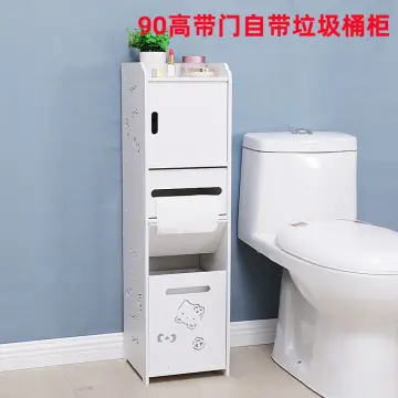  Waterproof Cabinet Toilet Storage Rack Narrow Side