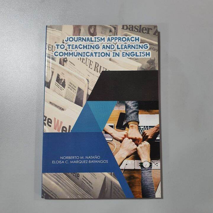 Journalism approach to teaching and learning communication in english