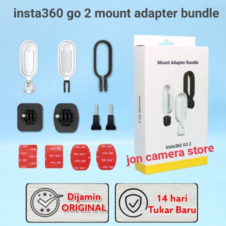 insta360 go 2 mount adapter bundle original mounting action cam