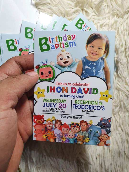 Invitation Card with Envelope & Sticker Seal Lazada PH