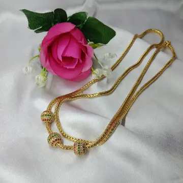 Artificial hot sale thali chain