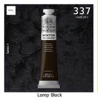 สีน้ำมัน Winsor and Newton 200 ml ( เบอร์ 25 ) สี 337 Lamp Black