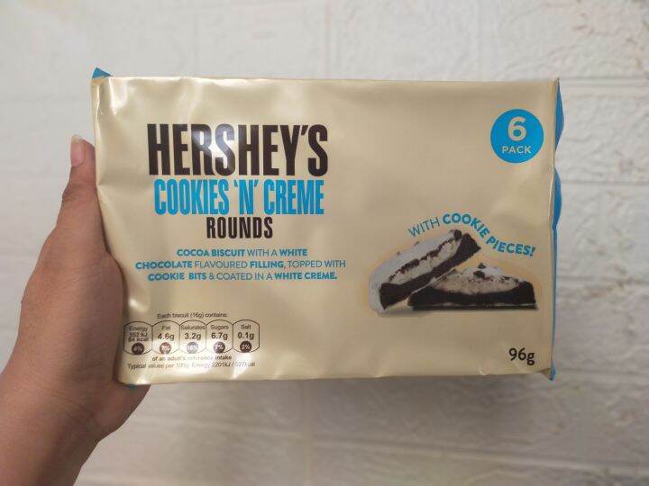 Hershey's Cookies and Cream Rounds 96g Lazada PH