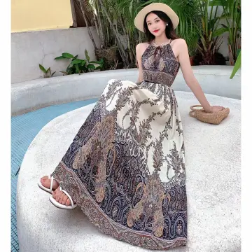 Beach dress lazada best sale