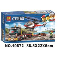 ตัวต่อเลโก้LEGO Lego 60183 City Group Series Heavy Helicopter Transporter Truck Trailer Putting Building Blocks Toys