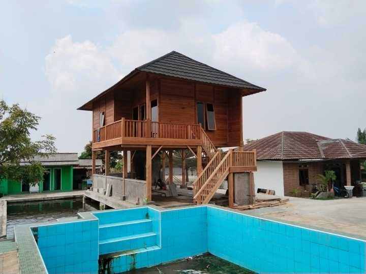 Rumah Kayu Panggung Hunian Keren dan minimalis | Lazada Indonesia
