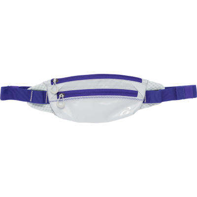 ASICS : WAIST POUCH LIGHT UNISEX RUNNING อุปกรณ์กีฬา ชายหญิงากระเป๋า ของแท้ GLACIER GREY/EGGPLANT