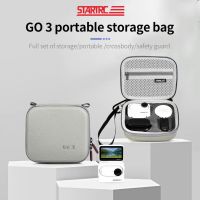 STARTRC กระเป๋า Insta360 GO 3 Storage Bag Scratch Resistant Hand Strap Protective Case GO 3 Sports Action Camera Accessories