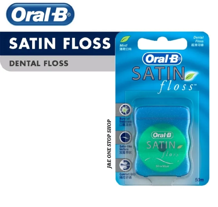 Oral B Satin Floss Mint 50m 1pc | Lazada PH