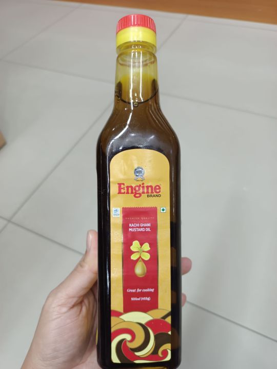 mustard-oil-น้ำมันมัสตาร์ดแท้-จากประเทศอินเดีย-500-ml