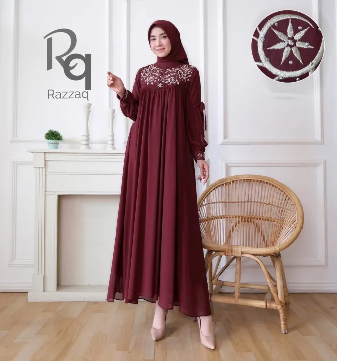 dress babydoll muslim