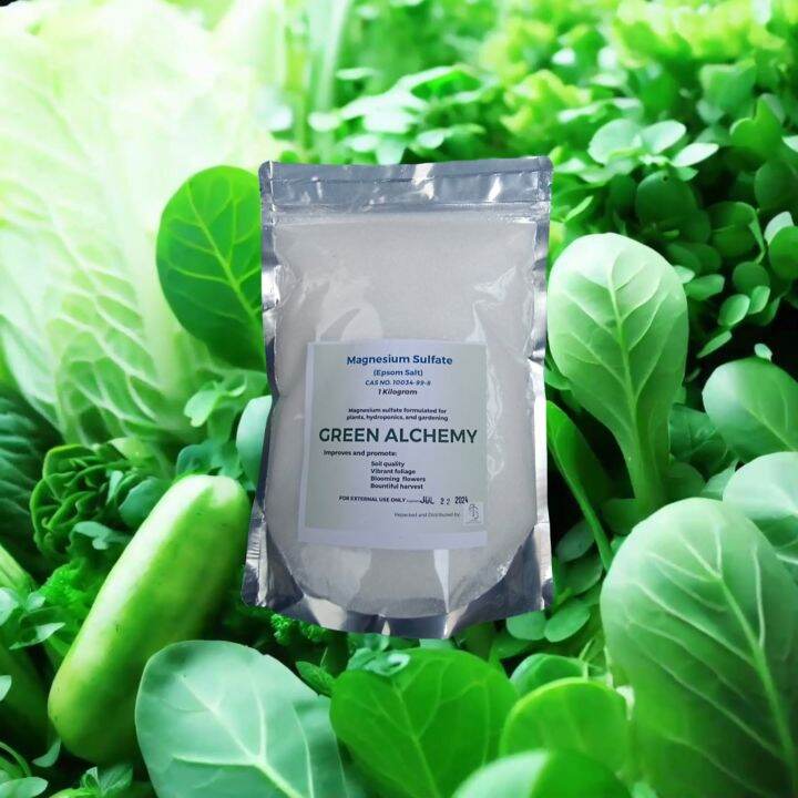 Epsom Salt for gardening, hydroponics 1Kg Lazada PH