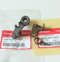 ขากดครัช+ขาเบรคครัชแรงเหวี่ยง พร้อมสปริง Honda W125R,S,I ไฟเลี้ยวบังลม , W125i ปลาวาฬ ปี2012/2020, ดรีม125, W125X ปี2007 (อะไหล่แท้ศูนย์) ชิ้นส่วนทดแทน