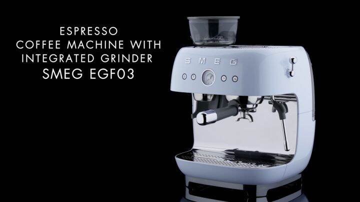 coffee machine with integrated grinder