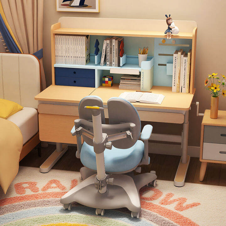 Aiguole Children's Study Desk Primary School Student Desk Liftable
