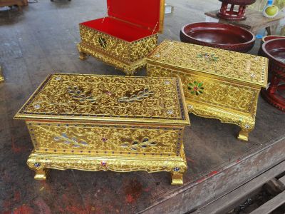 Tawaii Handicrafts : หีบ หีบทอง หีบไม้ หีบปิดทอง