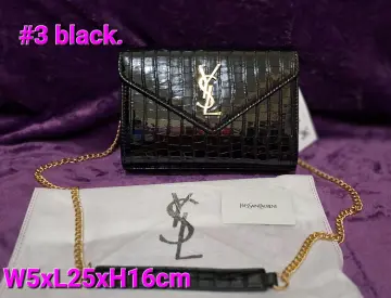 tas sling-bag YSL WOC 19cm Black Matte Sling Bag