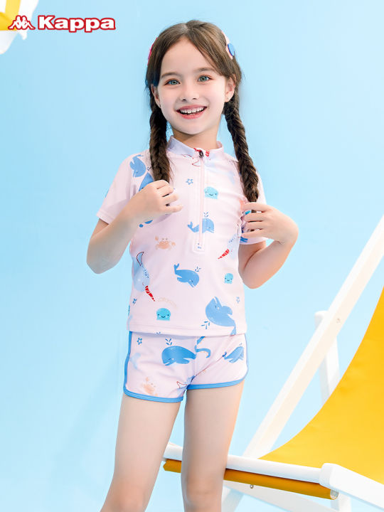 Kappa Children's Swimsuit Female Separates Children Baby Toddler 2023 ...