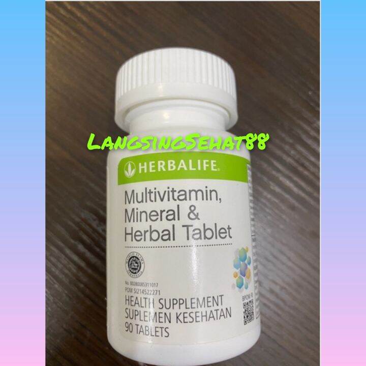 Multivitamin, Mineral & Herbal Tablet Lazada Indonesia