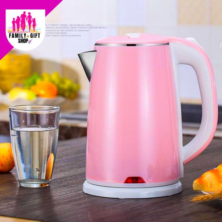 popular pink 2.3l water heater hot