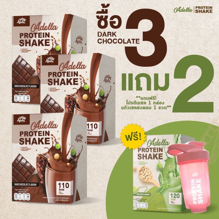 โปรตีนเชค-adella-protein-shake-อเดล่า-รสชาติไหม่-ช็อคโกแลต