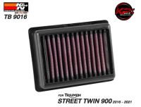 กรองอากาศ K&amp;N TRIUMPH STREET TWIN 900 (16-21) (TB 9016)