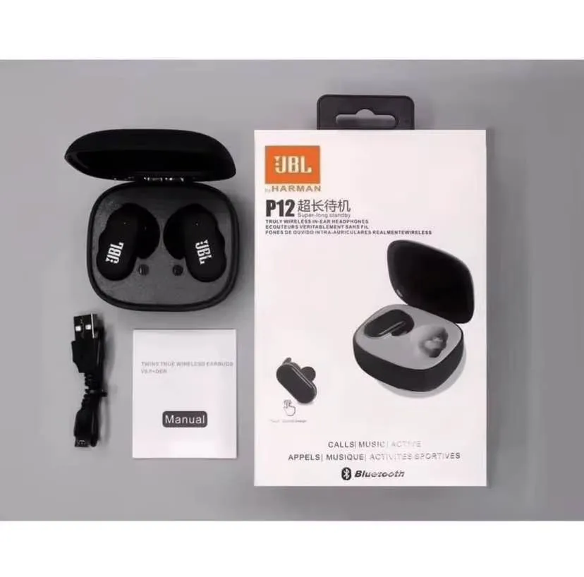 JBL TWS Mini Wireless Bluetooth Earphone 5.0 Earbuds Stereo In Ear