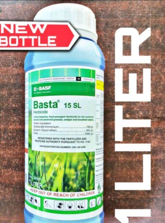 BASTA 15 SL HERBICIDE (LITER) BY BASF Lazada PH