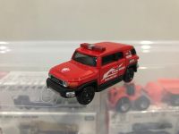 โมเดลรถเหล็ก Tomica Toyota FJ cruiser แดง