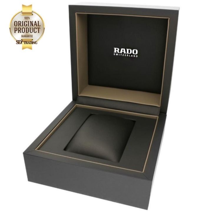 rado-diastar-automatic-11-พลอย-นาฬิกาข้อมือผู้ชายเรือนทองรุ่น-r12413613-สีทอง-หน้าปัดสีดำ