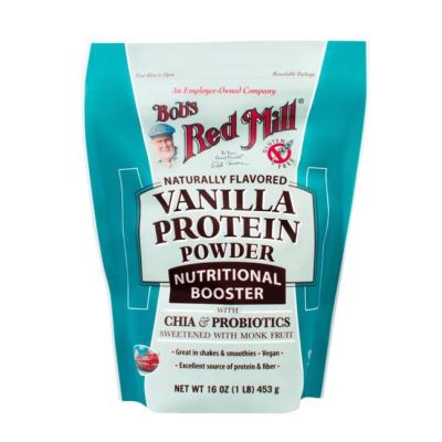 Vanilla Protein Powder Nutritional Booster Gluten Free 453g ผงโปรตีนวนิลลา ปราศจากกลูเตน Bob’s Red Mill